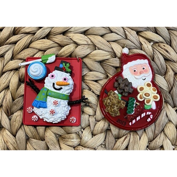 Hallmark Keepsake Ornament Season's Treatings 2013 #4/#5 Series Santa Frosty - Picture 3 of 6